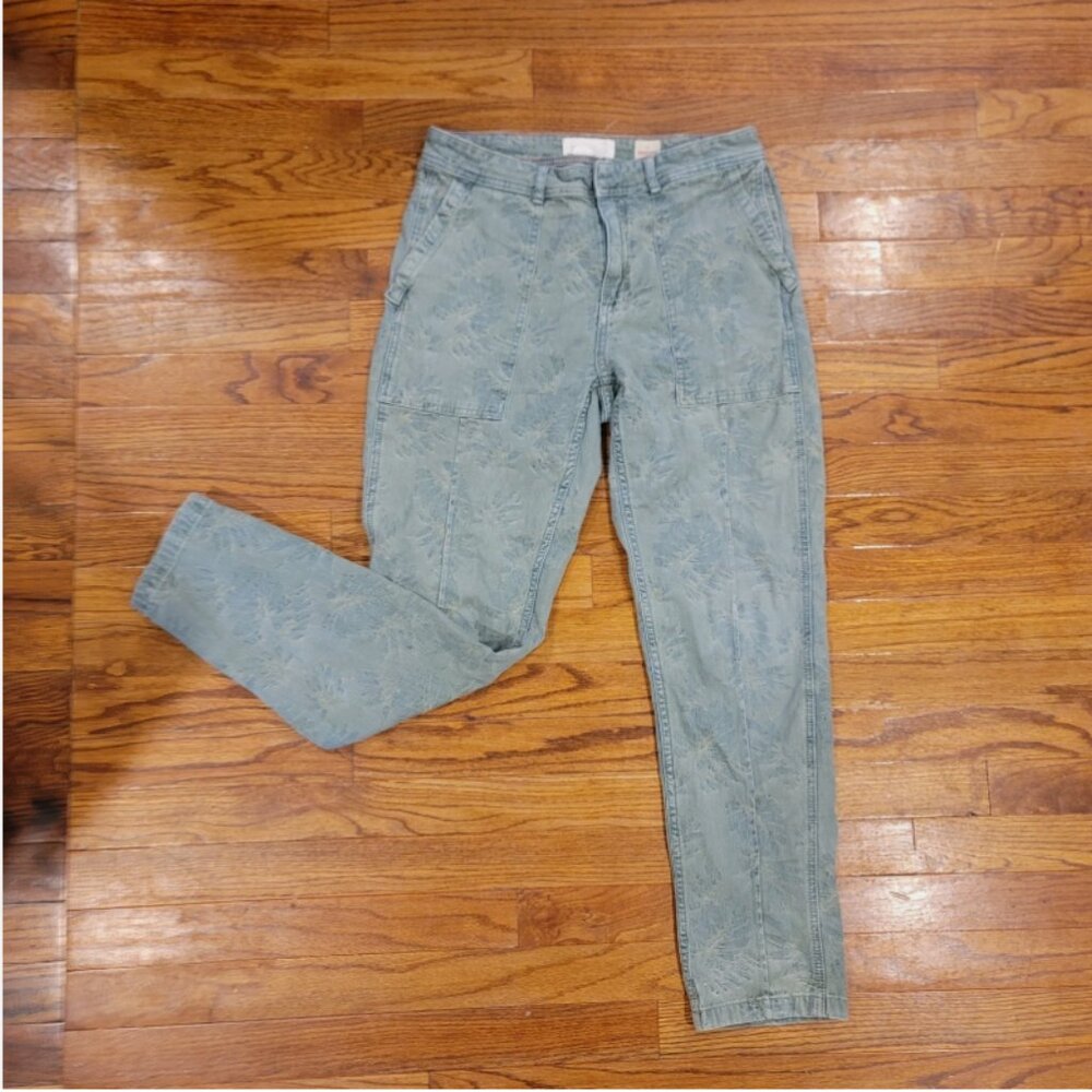 Anthropologie pants womens size 28 The Wanderer Utility Pants straight leg